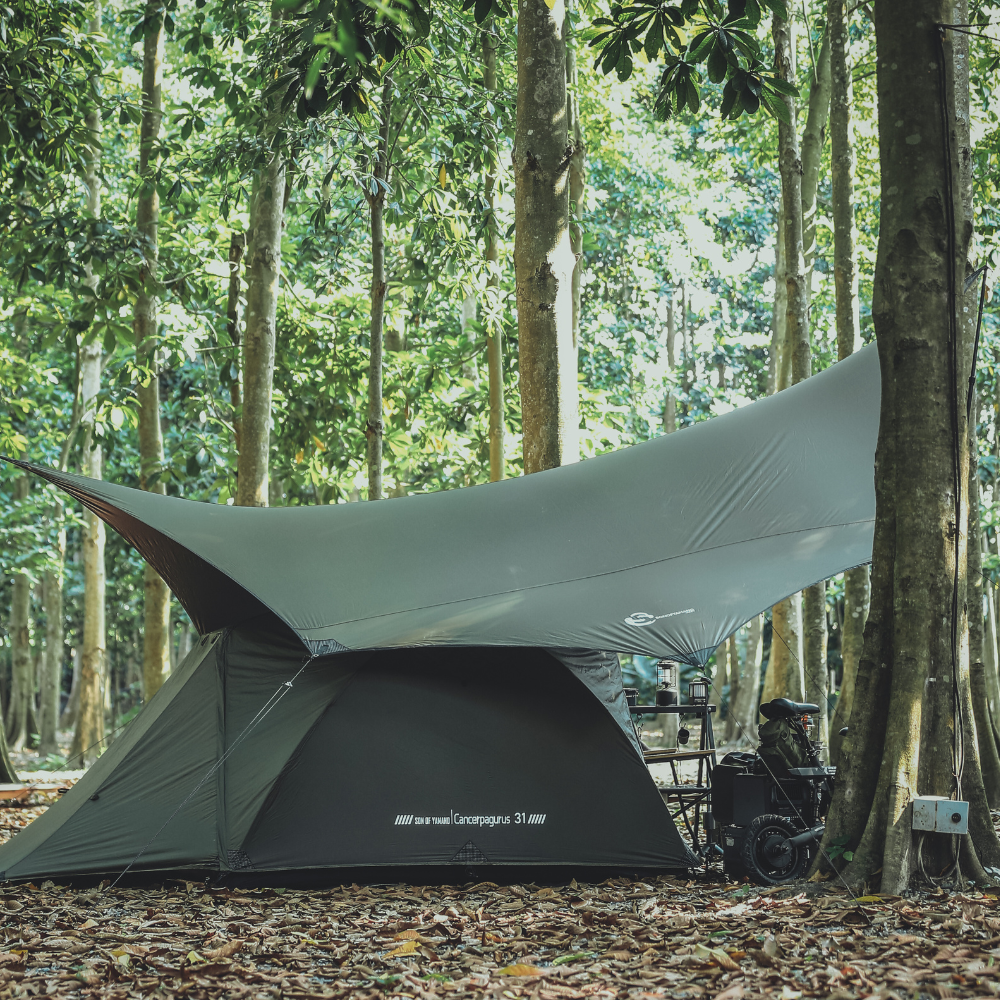 [Clearance Sale] Brown Crab Tent